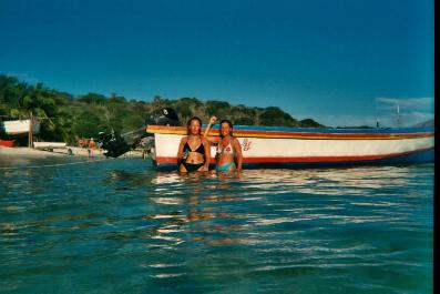 Bateau de pêche sur Los Testigos