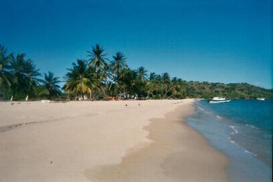 Plage à Los Testigos