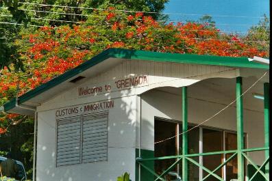 La douane de Prickly Bay