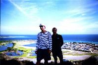 Ramzi & Thomas du haut de Grand Roque